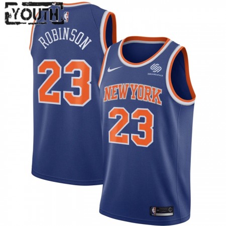 Barn New York Knicks Tröja Mitchell Robinson 23 Nike 2022-23 Icon Edition Swingman